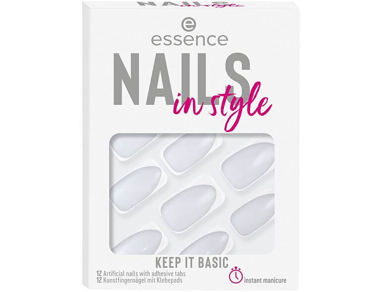 Unghie finte Essence Nails In Style 12 St. 15 Keep It Basic
