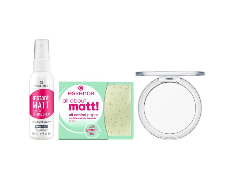 Puder Essence All About Matt! Face Set 8 g Sets