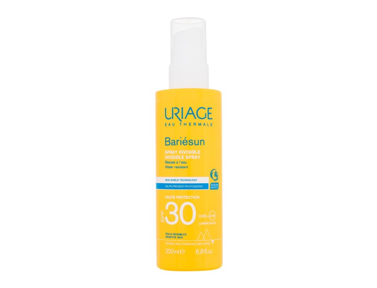 Protezione solare corpo Uriage Bariésun Invisible Spray SPF30 200 ml