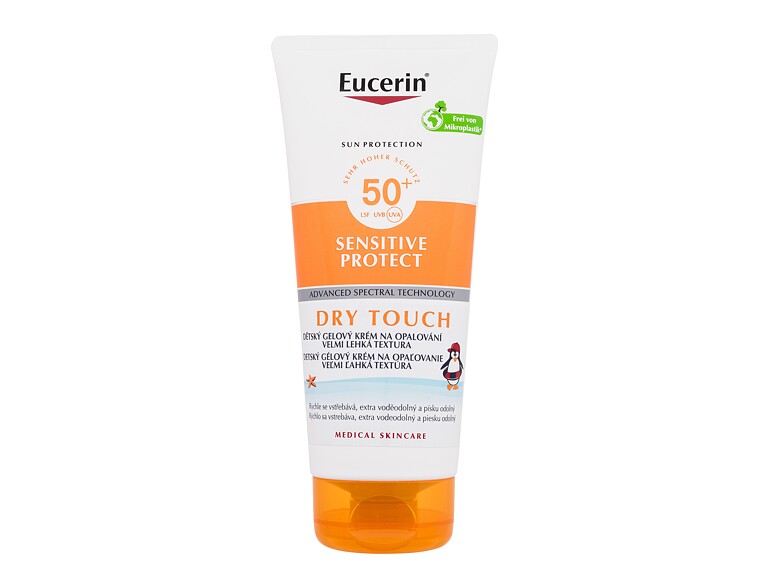 Sonnenschutz Eucerin Sun Kids Sensitive Protect Dry Touch Gel-Cream SPF50+ 200 ml
