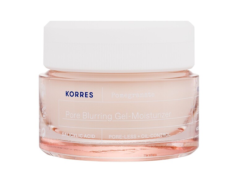 Crema giorno per il viso Korres Pomegranate Pore Blurring Gel-Moisturizer 40 ml