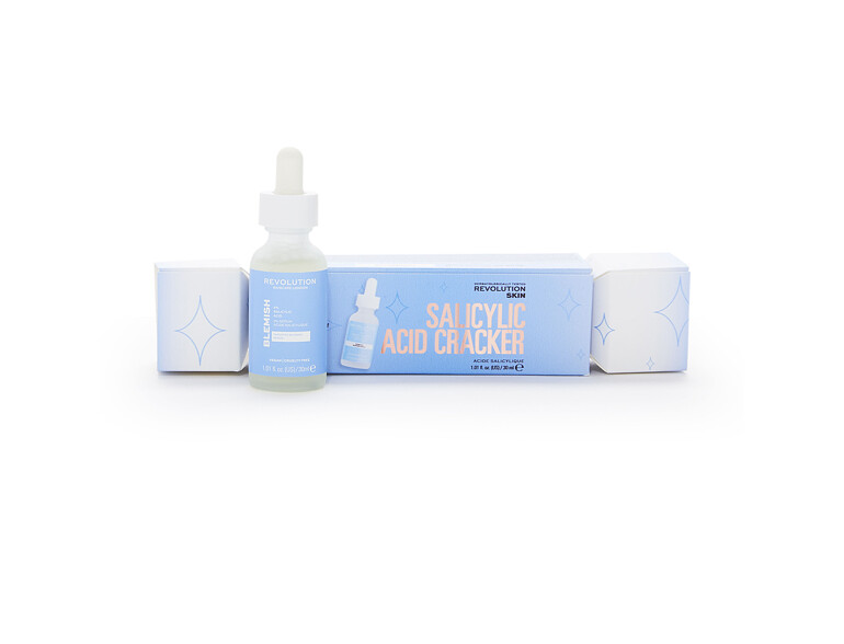 Gesichtsserum Revolution Skincare Blemish Targeted Blemish Serum With 2% Salicylic Acid Cracker 30 ml