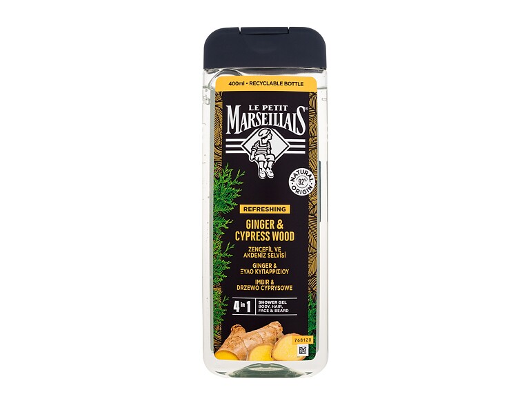 Duschgel Le Petit Marseillais Ginger & Cypress Wood 400 ml