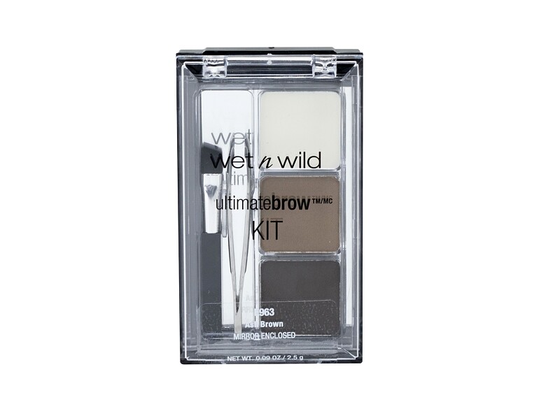 Augenbrauensets Wet n Wild Ultimate Brow™ 2,5 g Ash Brown Beschädigte Schachtel