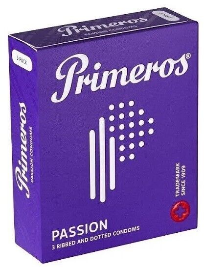 Kondom Primeros Passion 3 St. Beschädigte Schachtel