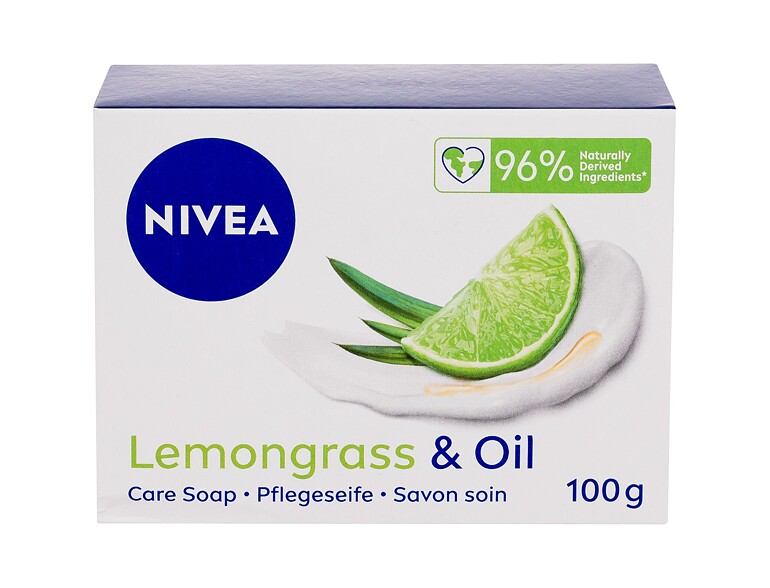 Seife Nivea Lemongrass & Oil 100 g Beschädigte Schachtel