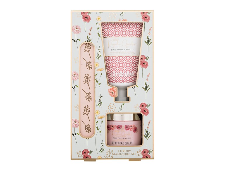 Handcreme  Baylis & Harding Royale Garden Luxury Manicure Set 50 ml Beschädigte Schachtel Sets