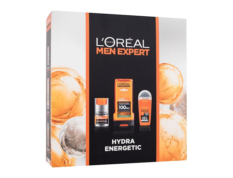Tagescreme L'Oréal Paris Men Expert Hydra Energetic 50 ml Beschädigte Schachtel Sets