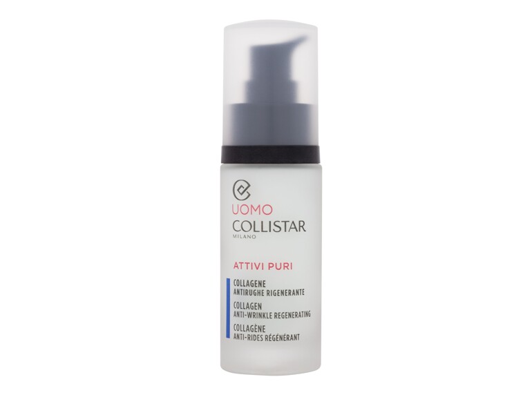 Gesichtsserum Collistar Uomo Attivi Puri Collagen Anti-Wrinkle Regenerating 30 ml Beschädigte Schachtel