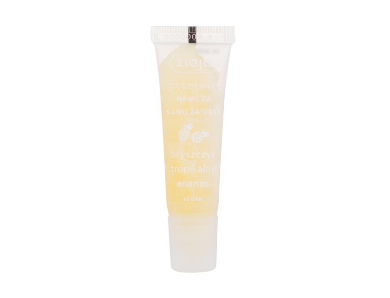 Lipgloss Ziaja Lip Gloss Tropical Pineapple 12 ml Beschädigte Schachtel