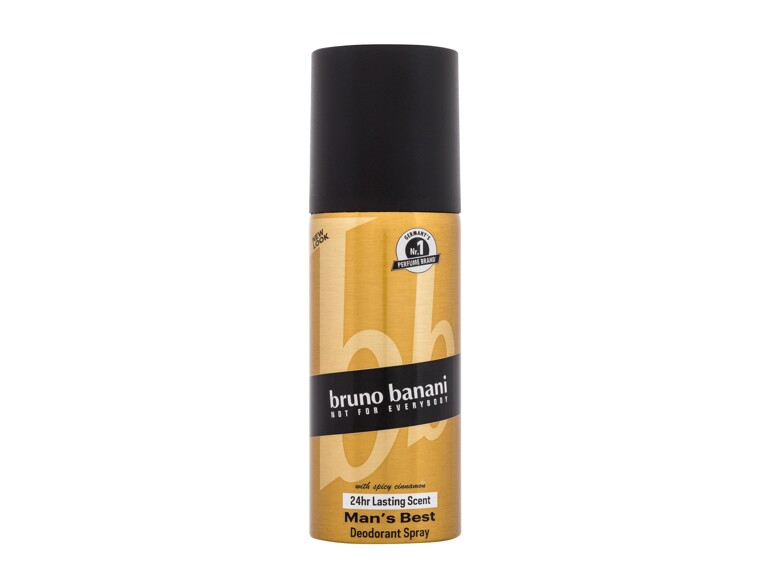 Deodorant Bruno Banani Man's Best With Spicy Cinnamon 150 ml Beschädigtes Flakon