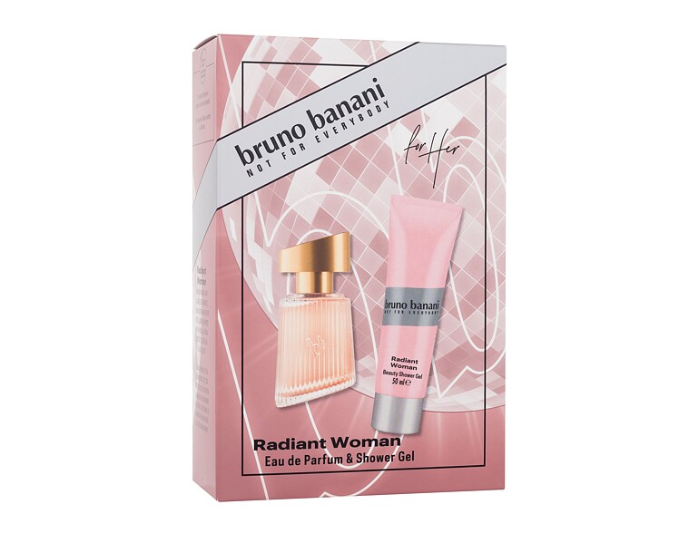 Eau de Parfum Bruno Banani Radiant Woman 30 ml Beschädigte Schachtel Sets