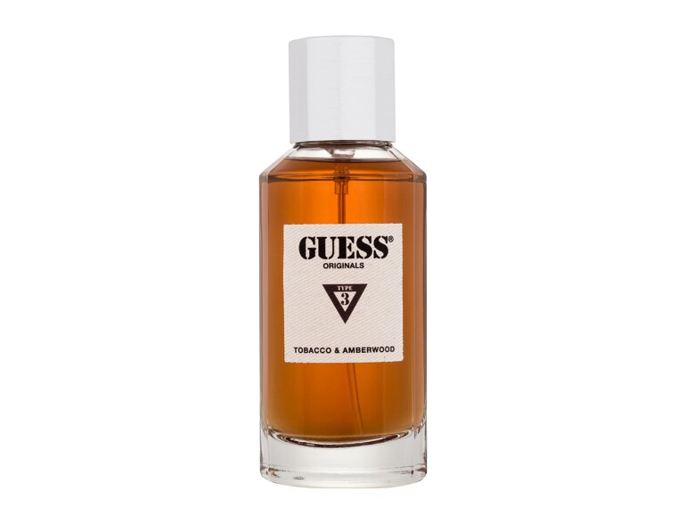 Eau de Parfum GUESS Originals Tobacco & Amberwood 100 ml Beschädigte Schachtel