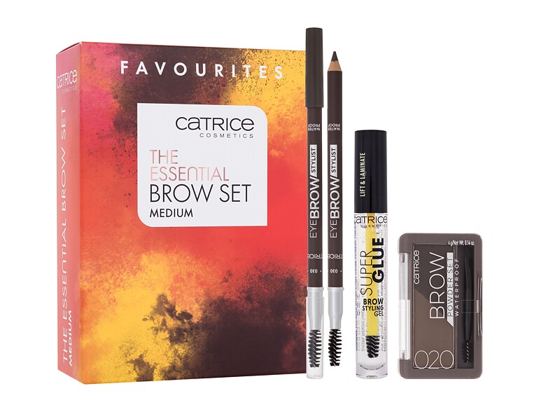 Matita sopracciglia Catrice The Essential Brow Set 1,6 g Medium scatola danneggiata Sets