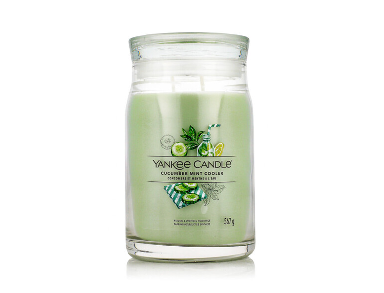 Duftkerze Yankee Candle Signature Cucumber Mint Cooler 567 g
