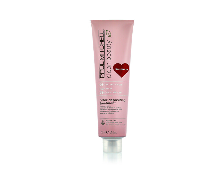 Haarmaske Paul Mitchell Clean Beauty Color Protect Color Depositing Treatment 150 ml Cinnamon