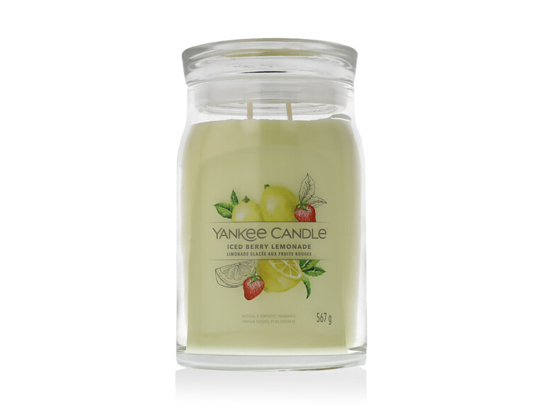 Duftkerze Yankee Candle Signature Iced Berry Lemonade 567 g