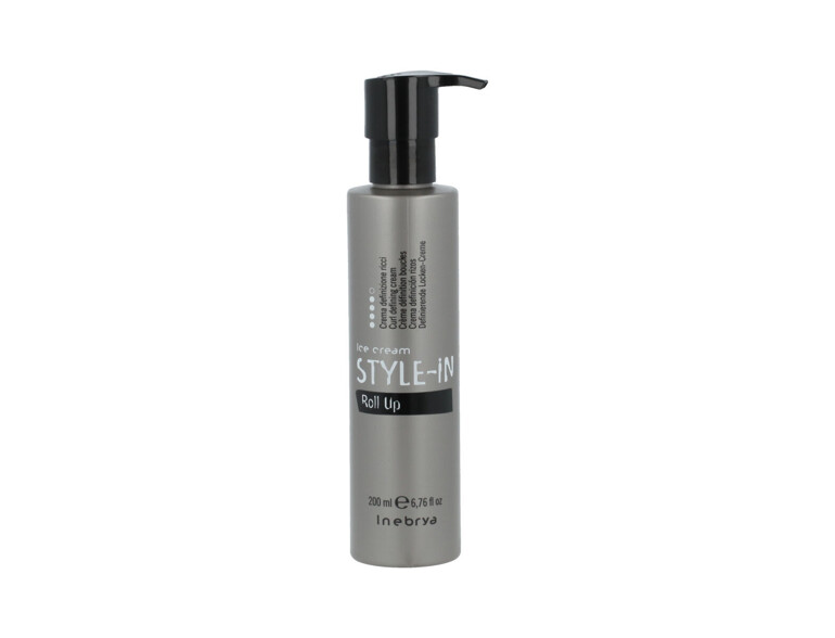 Für Haardefinition Inebrya Style-In Ice Cream  Roll Up Curl Defying Cream 200 ml