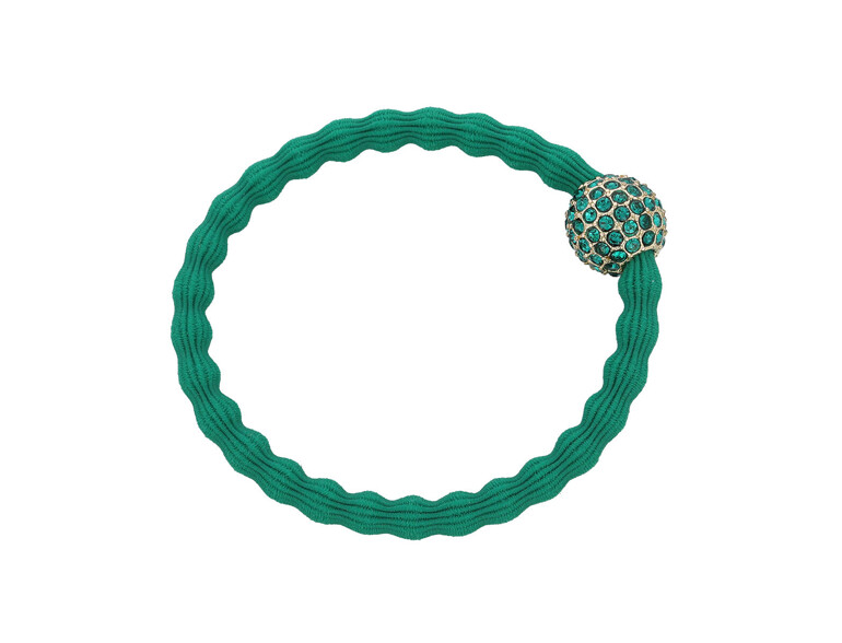 Haargummi By Eloise London Bling Charms Disco Ball Emerald Green 1 St.