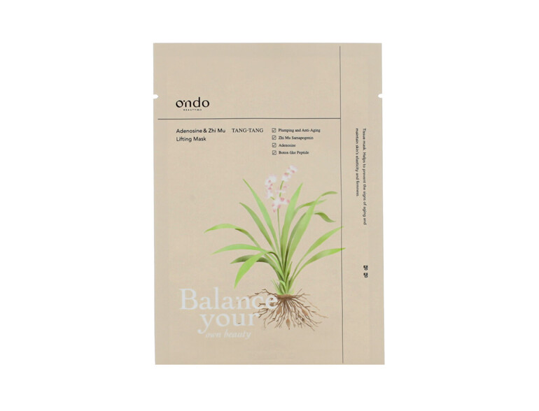Gesichtsmaske Ondo Beauty 36.5 TANG-TANG Adenosine & Zhi Mu Lifting Mask 25 g
