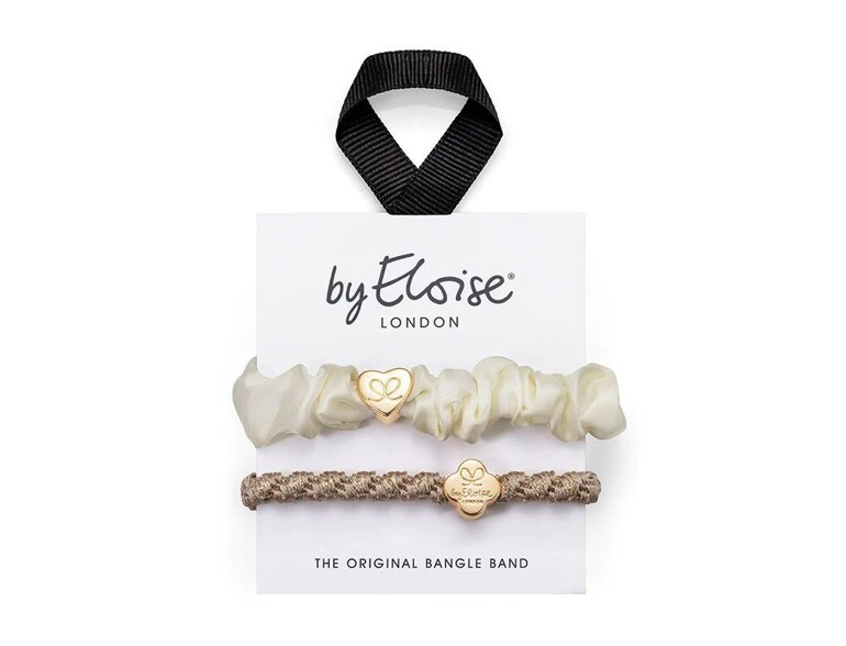 Haargummi By Eloise London Bangle Set Cream and Gold 1 St.