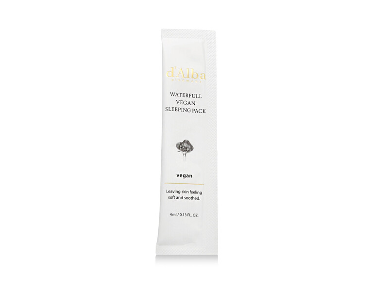 Gesichtsmaske d'Alba White Truffle Waterfull Vegan Sleeping Pack 12x4 ml