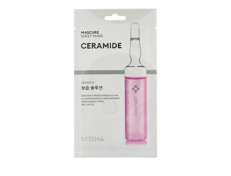 Gesichtsmaske Missha Mascure Sheet Mask Ceramide 28 ml