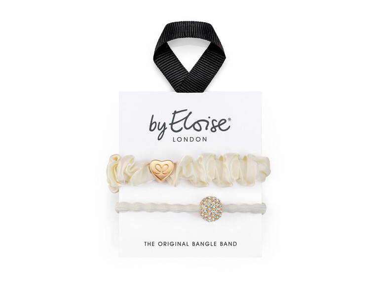 Haargummi By Eloise London Bangle Set Elegant Ivory 1 St.