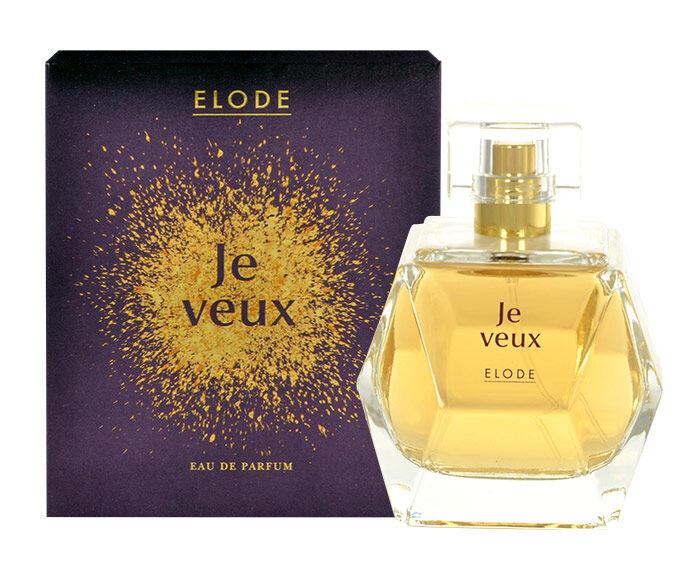Eau de parfum ELODE Je Veux 90 ml boîte endommagée