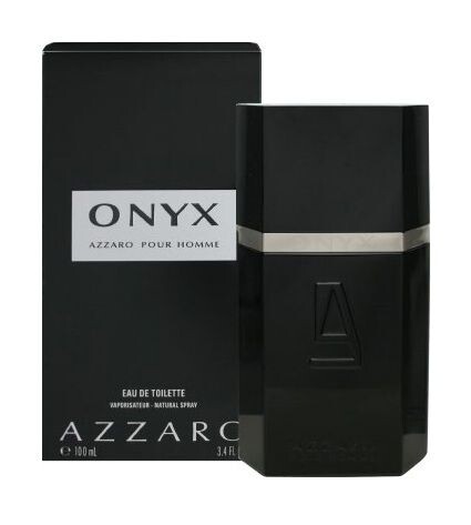 Eau de toilette Azzaro Onyx 100 ml boîte endommagée
