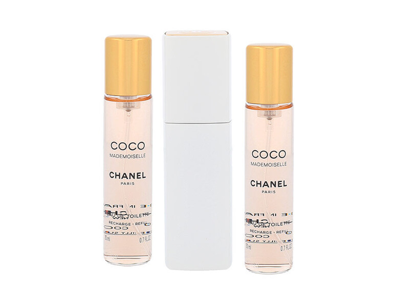 Eau de Toilette Chanel Coco Mademoiselle Twist and Spray 3x 20 ml 20 ml Tester