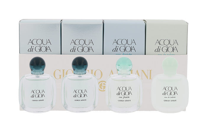 Eau de toilette Giorgio Armani Mini Set 4 20 ml Sets