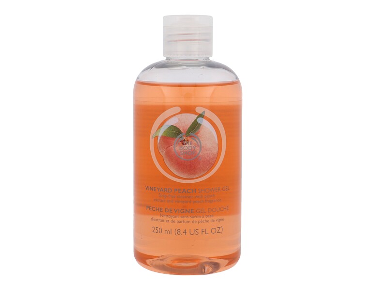 Doccia gel The Body Shop Vineyard Peach 250 ml