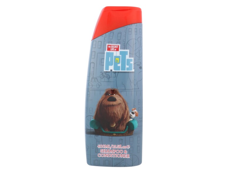 Shampooing Universal The Secret Life Of Pets 2in1 Shampoo & Conditioner 400 ml