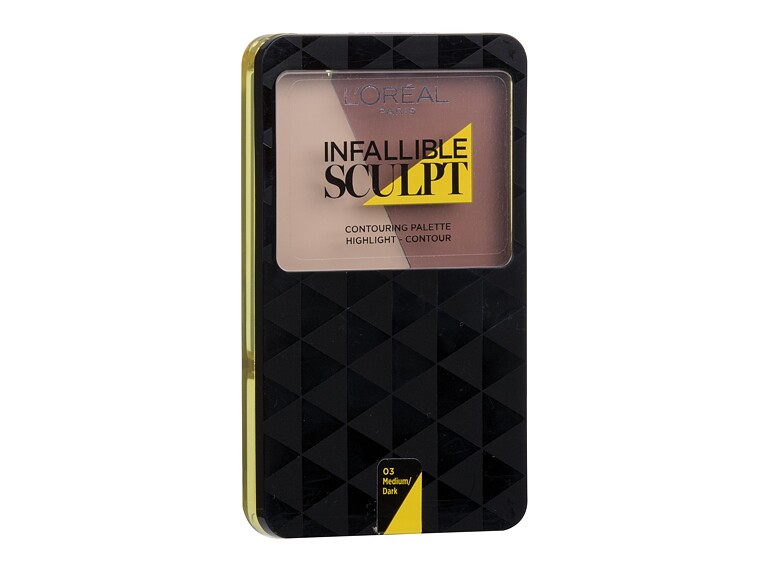 Beauty Set L'Oréal Paris Infaillible Sculpt Contouring Palette 10 g 03 Medium/Dark