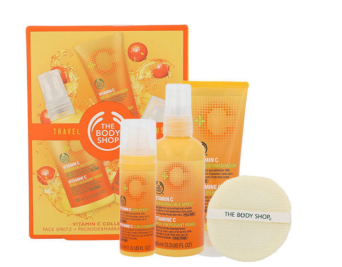 Lotion visage et spray  The Body Shop Vitamin C 100 ml boîte endommagée Sets