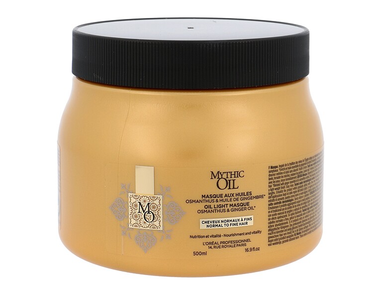 Haarmaske L'Oréal Professionnel Mythic Oil Normal to Fine Hair Masque 500 ml