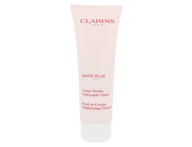 Crème nettoyante Clarins White Plus Pearl-To-Cream Brightening Cleanser 125 ml