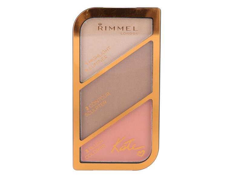 Contouring Palette Rimmel London Kate 18,5 g 002 Coral Glow