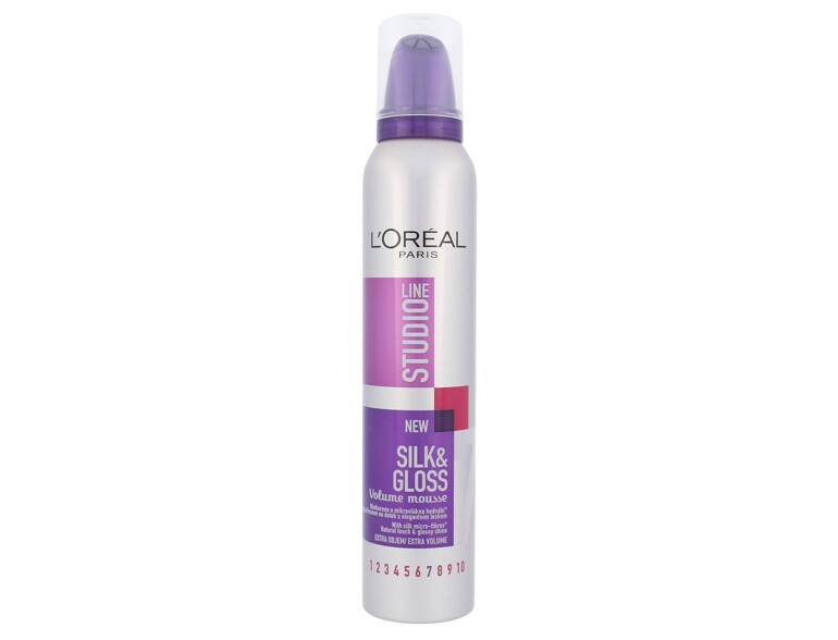 Spray et mousse L'Oréal Paris Studio Line Silk & Gloss 200 ml flacon endommagé
