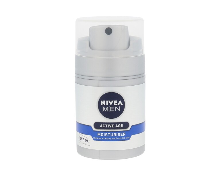 Crème de jour Nivea Men Active Age Moisturiser 50 ml boîte endommagée