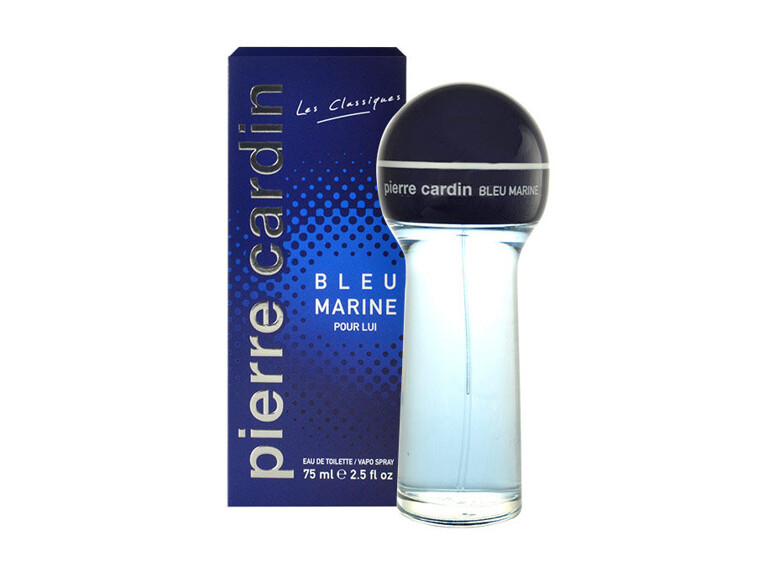 Eau de Toilette Pierre Cardin Bleu Marine Pour Lui 75 ml Beschädigte Schachtel