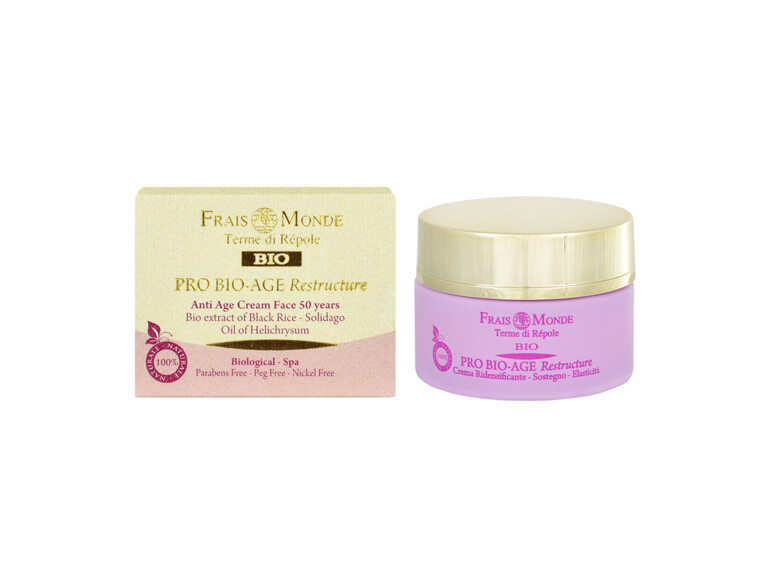 Tagescreme Frais Monde Pro Bio-Age Restructure AntiAge Face Cream 50Years 50 ml Beschädigte Schachtel