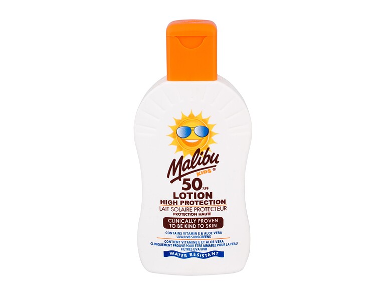 Soin solaire corps Malibu Kids SPF50 200 ml