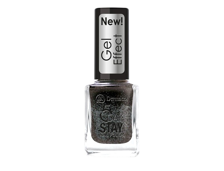 Vernis à ongles Dermacol 5 Day Stay Gel Effect 12 ml 32 Chat Noir