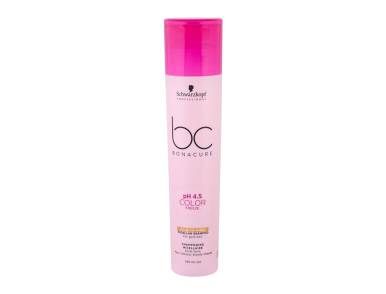 Shampoo Schwarzkopf Professional BC Bonacure pH 4.5 Color Freeze Gold Shimmer 250 ml