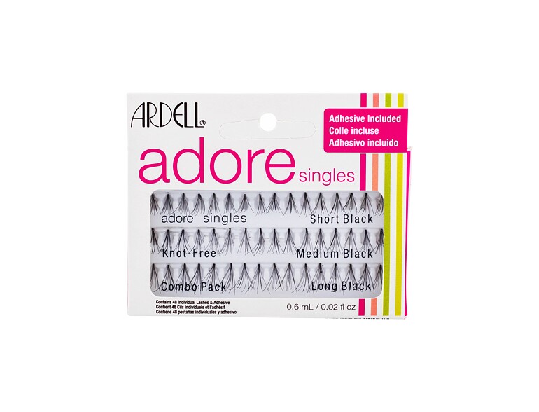 Faux cils Ardell Adore Singles 48 St. Sets