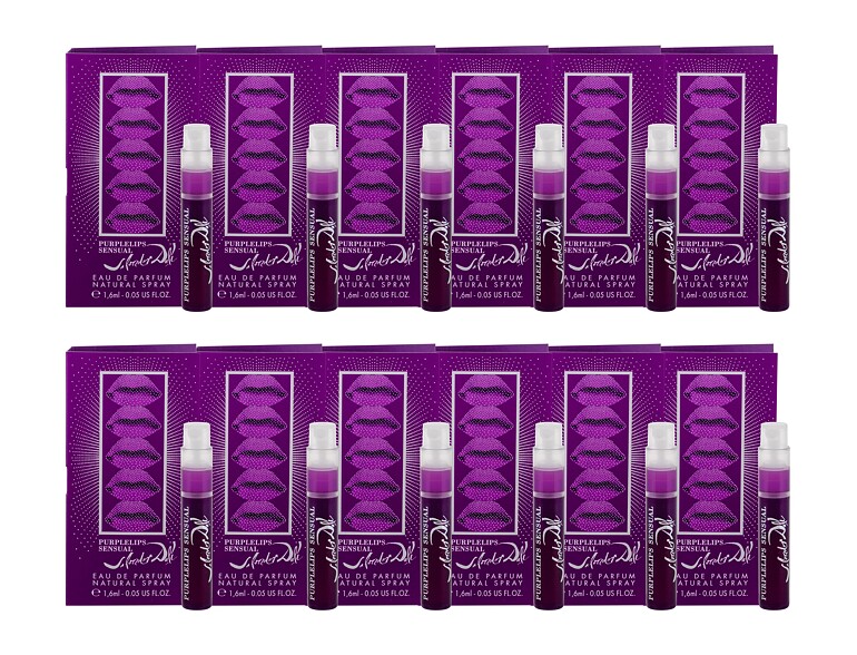 Eau de Parfum Salvador Dali Purplelips Sensual 12x1,6 ml Proben