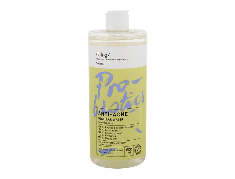 Mizellenwasser kili·g derma ANTI-ACNE 500 ml