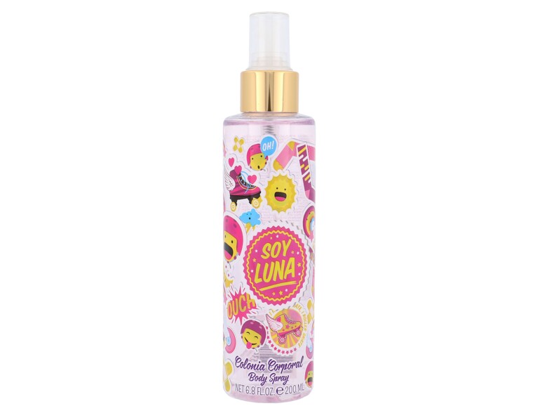 Spray per il corpo Disney Soy Luna 200 ml scatola danneggiata